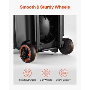 Borsa per 3 Palle da Bowling con Ruote e Scomparto Separato per Scarpe fino alla Taglia US 16 - Product Image 3