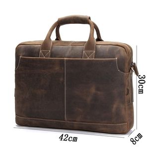 Vintage <b>Leather</b> Welch <b>Briefcase</b> Stylish Messenger Bag - Product Image 3