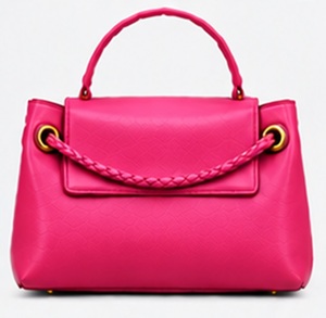 Bolso de Hombro Elegante para Mujer de Cuero Genuino Premium Gravs con Asa Superior, Cartera Estilosa para Uso Diario, OEM ODM, Gran Capacidad, Cierre de Botón - Product Image 1