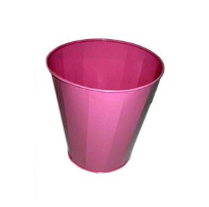 Decorative Iron Flower <b>Pot</b> with Smooth Finish for Modern Indoor Outdoor Garden Decoration - Product Image 4