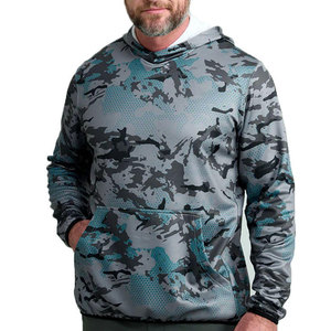 Sudadera con Capucha de Pesca de Camuflaje Personalizada al por Mayor, Manga Larga, UPF 50, Secado Rápido, con Máscara, Protección Solar - Product Image 6