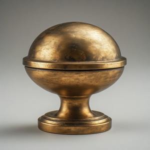 Butée de porte moderne en laiton de designer pour hôtels et cuisines, conçue pour compléter les collections de quincaillerie d'intérieur de luxe - Product Image 1