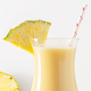 Juego de 6 Vasos para Pina Colada de 390 ml, Vasos para Hurricane, Piña, Martini, Batidos, Transparentes y Duraderos, Diseño Clásico - Product Image 3