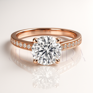 Bague en diamant ovale de qualité export, idéale pour le quotidien, le bureau et un style élégant. Prix compétitif. - Product Image 5