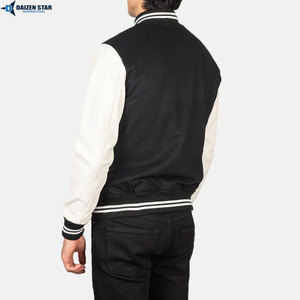 High Quality Varsity <b>Jacket</b> Custom Logo Wool Leather Letterman <b>Jacket</b> for Men Women - Product Image 5