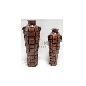 Vases à fleurs en bois fini de la plus grande qualité Design moderne Organisateur de bureau pour la maison Vases à fleurs au prix le plus bas - Product Image 1