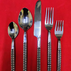 Ensemble de couverts de cuisine de designer unique, ensemble de couverts de haute qualité en acier inoxydable, ensemble de couverts de restaurant - Product Image 1