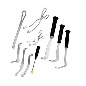 Système d'Écarteurs pour Chirurgie de l'Épaule en Acier Allemand, Ensemble d'Instruments Orthopédiques 10 Pièces, Kit d'Écarteurs Chirurgicaux en Acier Inoxydable pour Épaule - Product Image 2
