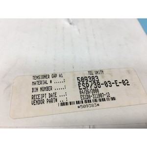 Lot of 2 TEL ES1D10-311008-11 Tensioner <b>Gap</b> B1 - Trusted Global Legacy Semiconductor Equipment and Parts at - Product Image 5