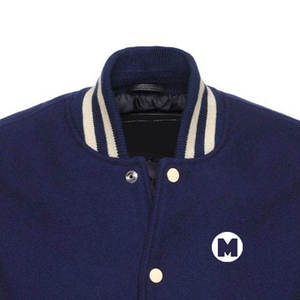 Patchwork brodé vintage streetwear Letterman - Product Image 2