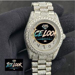 นาฬิกาข้อมือผู้หญิง ICELook หรูหรา ตัวเรือนสแตนเลสสตีล 30 มม. กระจกแซฟไฟร์ ระบบอนาล็อก กลไกจักรกล เรืองแสง สายแบบพับได้ 20 มม. - Product Image 4