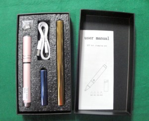 DANKING HC0457 DIY Battery Powered Hot Foil Stamping <b>Pen</b> with Straight Shank 1mts <b>Multicolored</b> Foil Paper (OEM/ODM Available) - Product Image 1
