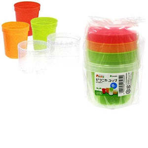 Bicchieri di plastica Inomata Picnica - Product Image 1