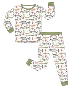 Conjunto de Pijamas de Lujo para Bebé, Cuello Redondo, <span class=keywords><strong>Ropa</strong></span> de Dormir para Niños, Estampado Personalizado, <span class=keywords><strong>Ropa</strong></span> Infantil - Product Image 1