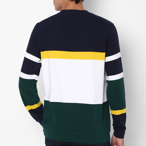 เสื้อสเวตเชิ้ตคอกลมผู้ชาย แขนยาว ทรงปกติ ผ้าถักนิตติ้ง คอตตอน สวมใส่สบายๆ สำหรับฤดูใบไม้ร่วง - Product Image 4