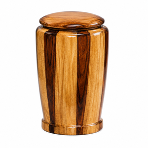 Urna Funeraria de Madera con Acabado Natural, Duradera, Recuerdo Conmemorativo para Adultos, Exhibición Elegante para Tributo Ceremonial - Product Image 1