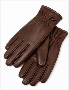Soft Lambskin Leather Fashion <b>Gloves</b> for Women Winter <b>Warm</b> Touchscreen Texting <b>Gloves</b> Fleece Lined Fashion Dress <b>Gloves</b> Wholesal - Product Image 4