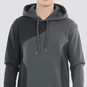 Conjunto Deportivo de Felpa Técnica para Hombre, Color Sólido, para Invierno, Gimnasio, Absorbe el Sudor, con Logotipo Personalizado, 100% Algodón, Venta al Por Mayor - Product Image 5