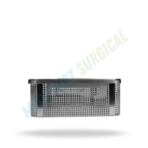 Cesta de Esterilización Dental con Tapa, Bandeja de Instrumentos Quirúrgicos de Acero Inoxidable, Cesta de Almacenamiento para Autoclave Médico - Product Image 3