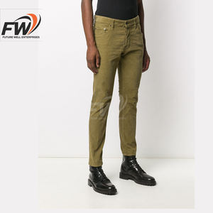 Pantalon en jean pour homme OEM en gros, style tendance, matériau durable, avec différentes couleurs personnalisables, qualité supérieure - Product Image 1