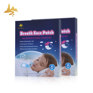 Layanan OEM layanan kesehatan transparan hidrogel napas bayi meringankan Patch Herbal mentol untuk alergi menghilangkan - Product Image 1