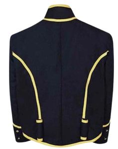 Chaqueta de Hombre Estilo Vintage con Cuello Alto Bordado, Transpirable, Resistente al Viento, Reproducción de Chaqueta del Reglamento Militar - Product Image 3