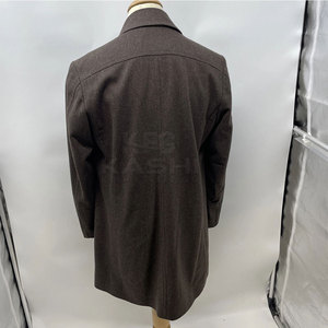 เสื้อโค้ทขนสัตว์ผู้ชายแบบยาว ดีไซน์สั่งทำคุณภาพสูง ผลิตจากผ้าพรีเมียม ราคาโรงงานโดยตรง MOQ ต่ำ ผู้ผลิตจากปากีสถาน - Product Image 3