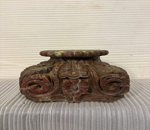 Soporte de Madera Maciza para Velas, Pieza Decorativa para Mesa, Exhibición y Arreglo de Interiores del Hogar - Product Image 1