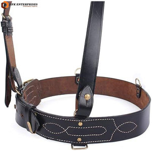 Accessoire de ceinture personnalisé en cuir de vachette Sam Browne, durable, design sur mesure, coutures de qualité supérieure, ajustement confortable, commande en gros - Product Image 3