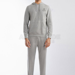 Sudadera con capucha de algodón de estilo moderno con costuras premium, sudadera básica de algodón para uso diario a la moda. - Product Image 3