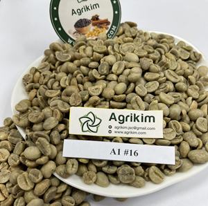 Grain de café Robusta de qualité supérieure WS + 84359166896 Arabica vert certifié du Vietnam poli propre/humide emballé dans un sac - Product Image 1