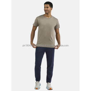 เสื้อยืดผู้ชาย 100% ผ้าฝ้าย สวมใส่สบาย เหมาะสำหรับออกกำลังกาย ฤดูร้อน เสื้อยืดบางเบา เสื้อผ้าลำลองสำหรับผู้ชาย คอกลม แขนสั้น สีพื้น - Product Image 2