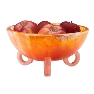 Tazón para Servir Frutas y Ensaladas, Hecho a Mano, Libre de BPA, de Resina, Moderno y de Lujo, para Bodas, Campamentos y Aperitivos - Product Image 3