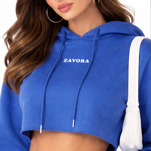 Conjunto Deportivo de Dos Piezas al Por Mayor: Sudadera con Capucha Azul Ligera y Transpirable, Pantalones Deportivos Anchos, Fabricante Personalizado OEM - Product Image 5
