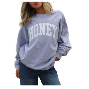 เสื้อโอเวอร์ไซส์คอเต่าสำหรับผู้หญิง สวมใส่สบาย ระบายอากาศได้ดี เหมาะสำหรับฤดูหนาว สไตล์ลำลองในเมือง ให้ความรู้สึกสบายตัวทุกวัน - Product Image 1