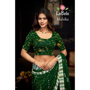 Blusa de Sari de Estilo Moderno, Nuevo Diseño de Alta Demanda para Adultos, Prenda Estampada para Mujer, Moda en Oferta para Exportación - Product Image 1