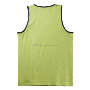 Débardeur de sport pour homme de haute qualité, couleur unie, séchage rapide, nombreuses options, dernier design, tissage tricoté, logo personnalisé - Product Image 2