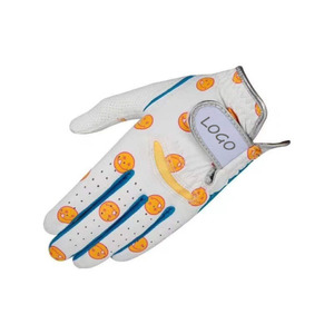 Servicio OEM, Guantes de Golf Deportivos Antideslizantes de Cuero Cabretta Blanco, Tejido Transpirable, Logotipo Personalizado, Material Suave y Duradero de Piel de Oveja - Product Image 6