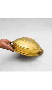 Bol de service Bold Blossom, bol en laiton de haute qualité à prix raisonnable pour la maison, bol de la meilleure qualité BoldBlossom - Product Image 2