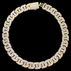 Collar de Diamantes Moissanite Estilo Vintage para Mujer, Joyería Hip Hop, Plata 925, Estilo Miami Cubano, Regalo para Fiesta de Compromiso, Venta al Por Mayor - Product Image 6