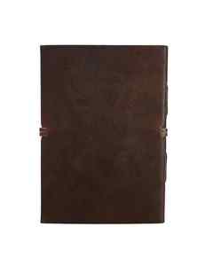 Journal en cuir gaufré vintage |   Carnet de notes fait main avec fermeture à cordon, style antique, journal d'écriture |   Idée cadeau unique - Product Image 4
