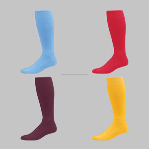 Calcetines deportivos profesionales de algodón de alta calidad, novedad en calcetines de béisbol para hombre con logotipo personalizado al por mayor - Product Image 1