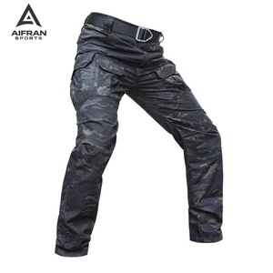 Pantalon de travail pour homme, résistant à l'eau, multi-poches, cargo, fournisseur - Product Image 4