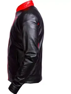 Premium Men <b>Genuine</b> <b>Leather</b> <b>Jacket</b> 2026 New Style <b>Leather</b> <b>Jacket</b> for OEM and ODM Production - Product Image 3