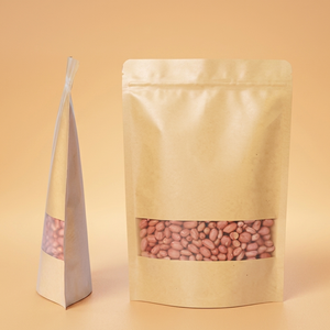 Pochette autoportante en papier kraft haute barrière réutilisable pour emballage alimentaire haut de gamme, taille personnalisée - Product Image 6