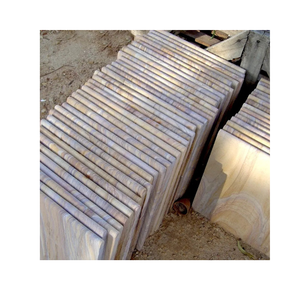 Dalles et carreaux en pierre naturelle durable de grès arc-en-ciel pour l'architecture de style patrimonial - Product Image 5