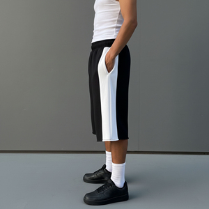 Pantalones Cortos de Verano para Hombre, Estilo Casual, Tendencia Urbana, 100% Algodón Transpirable, Cintura Elástica y Secado Rápido - Product Image 6