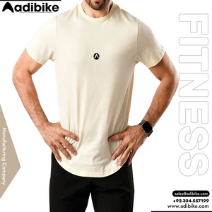 Sublimation Custom Made Wholesale Fitness T-Shirt Half Sleeve 100% Polyester Chemise sportive de haute qualité - Product Image 4