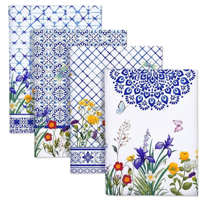 Serviette de table carrée en coton tissé compressé, nappe de salle à manger, usage domestique, vente en gros, OEM, ODM, fabricant en gros - Product Image 6