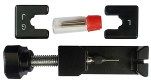 ชุดเครื่องมือเจาะเครื่องประดับ SUNTOOLS/STIPL พร้อมอุปกรณ์ถอดโซ่เหล็กแบบไม่สม่ำเสมอ 2 ระดับ สำหรับซ่อมนาฬิกา DIY - Product Image 3